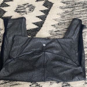 Lululemon leggings with mesh detailing